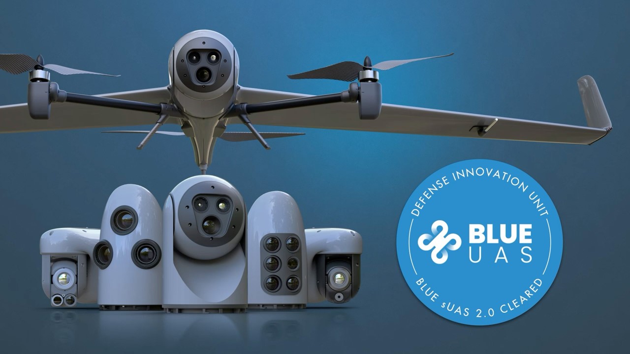 Edge 130 Blue American Unmanned Aerial Vehicle (UAV) (B)